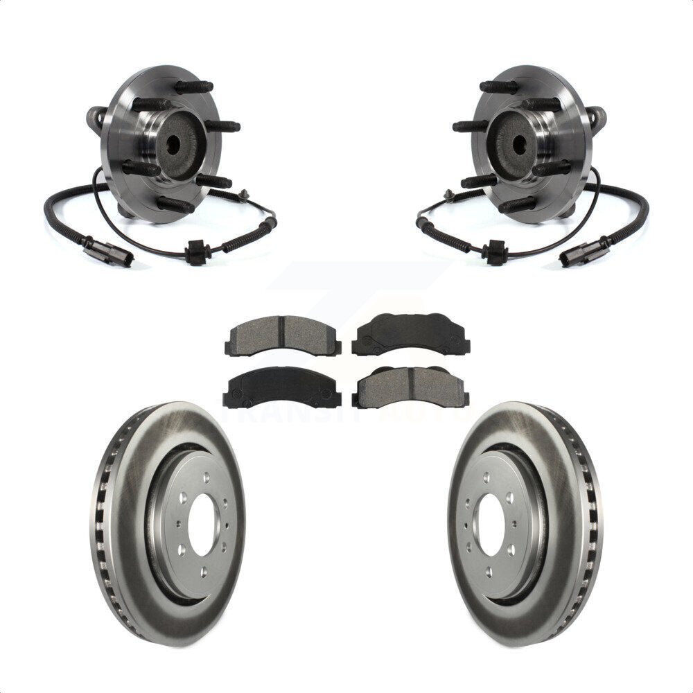 Kit de plaquettes de Rotor de frein, roulement de moyeu avant, pour Ford F-150 Expedition Lincoln RW