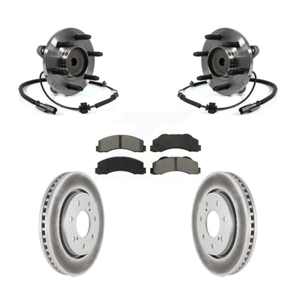 Kit de plaquettes de Rotor de frein, roulement de moyeu avant, pour Ford F-150 RWD avec roue à 7 écrous