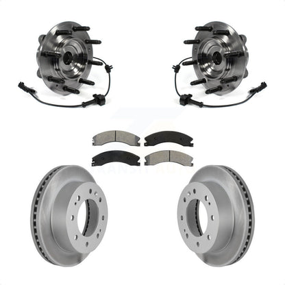 Kit de plaquettes de Rotor de frein, roulement de moyeu avant, pour GMC Chevrolet Sierra 2500 HD 350