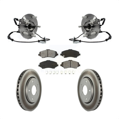 Kit de plaquettes de Rotor de frein, manteau de roulement de moyeu avant, pour Dodge Grand Caravan Chrysler Tow