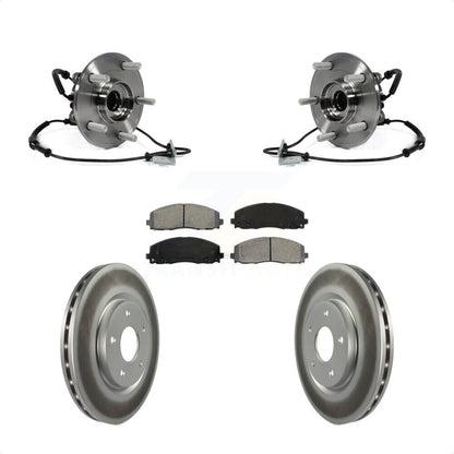 Kit de plaquettes de Rotor de frein, manteau de roulement de moyeu avant, pour Dodge Grand Caravan Chrysler Tow