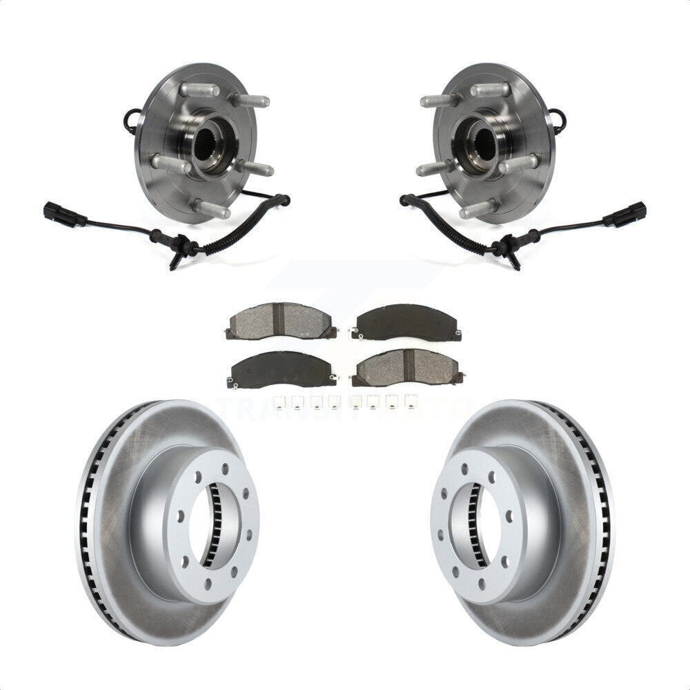 Kit de plaquettes de Rotor de frein, roulement de moyeu avant, pour 12 Ram 1500 4WD avec roue à 8 écrous