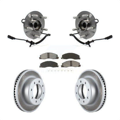 Kit de plaquettes de Rotor de frein, roulement de moyeu avant, pour 12 Ram 1500 4WD avec roue à 8 écrous