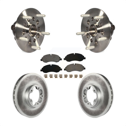 Kit de Rotor et plaquettes de frein revêtus de roulement de moyeu avant, pour Ford Transit-250 Transit-15