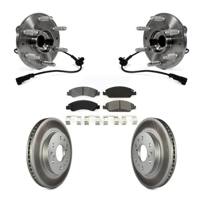 Kit de plaquettes de Rotor de frein enduit de roulement de moyeu avant, pour GMC Sierra 1500 Chevrolet Taho