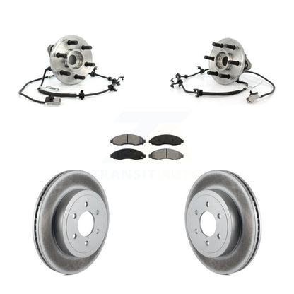 Kit de plaquettes de Rotor de frein, roulement de moyeu avant, pour Dodge Dakota 4WD avec 4 roues AB