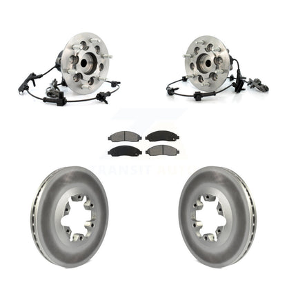 Kit de plaquettes de Rotor de frein, roulement de moyeu avant, pour Chevrolet Colorado GMC Canyon RW