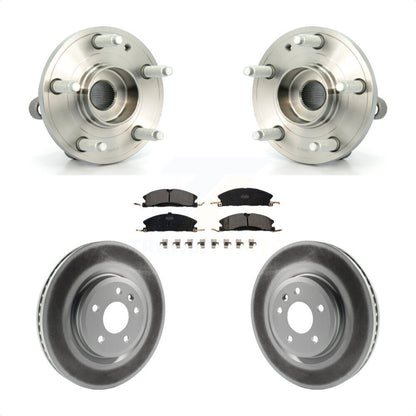 Kit de plaquettes de Rotor de frein, ensemble de roulements de moyeu avant, pour Ford Explorer Spor 2013