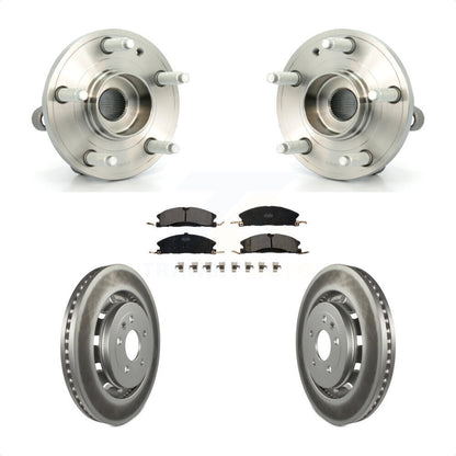 Kit de plaquettes de Rotor de frein, roulement de moyeu avant, pour Ford Explorer Police Intercepto