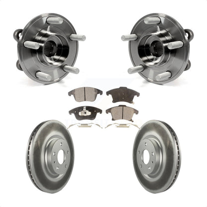 Kit de plaquettes de Rotor de frein, ensemble de roulements de moyeu avant, pour Ford Fusion Lincoln MK