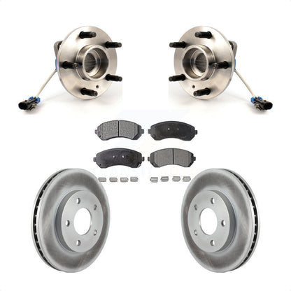 Kit de plaquettes de Rotor de frein enduites de roulement de moyeu avant, pour Buick rendez-vous Pontiac Azte