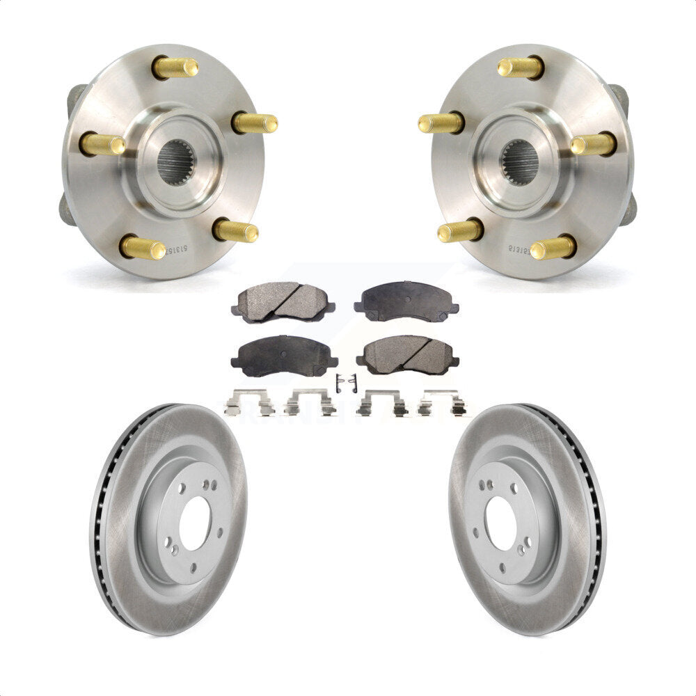 Kit de plaquettes de Rotor de frein, roulement de moyeu avant, pour Mitsubishi Eclipse 06 à 10 31 0