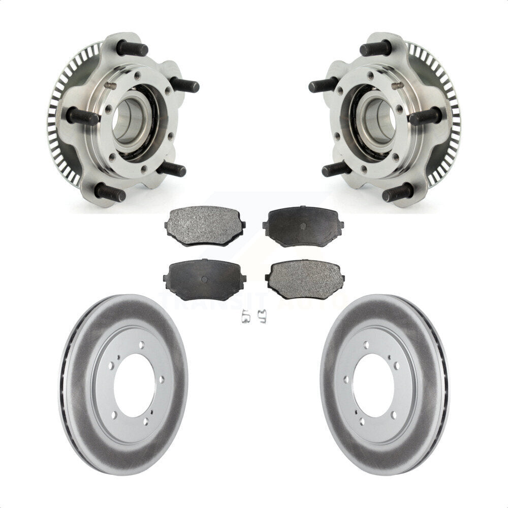 Kit de plaquettes de Rotor de frein, ensemble de roulements de moyeu avant, pour Suzuki Grand Vitara XL-