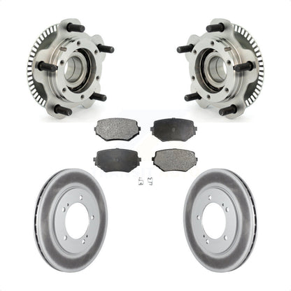Kit de plaquettes de Rotor de frein, ensemble de roulements de moyeu avant, pour Suzuki Grand Vitara XL-