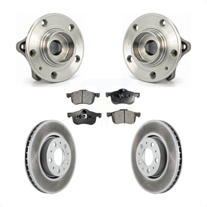 Ensemble de roulement de moyeu avant, Kit de plaquettes de Rotor de frein revêtues pour Volvo S60 XC70 V70 S8