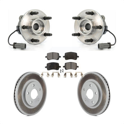 Kit de Rotor et de plaquettes de frein à disque enduit d'assemblage de roulement de moyeu avant pour Chevrolet HH