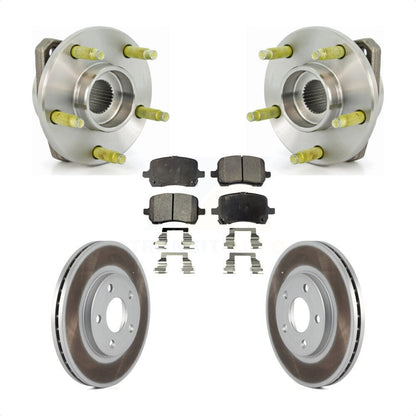 Kit de plaquettes de Rotor de frein à disque enduit d'assemblage de roulement de moyeu avant pour Chevrolet Malib