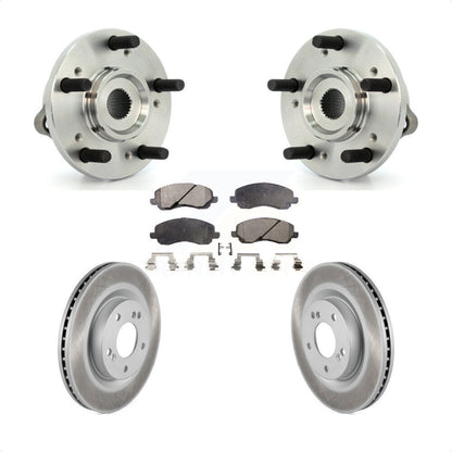 Kit de plaquettes de Rotor de frein à disque enduit de roulement de moyeu avant pour Mitsubishi Eclipse Galan