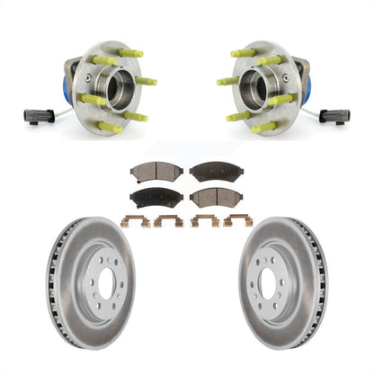 Kit de plaquettes de Rotor de frein enduit de roulement de moyeu avant, pour Pontiac Montana Chevrolet Buic
