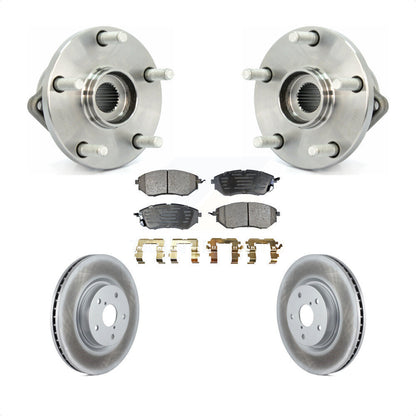 Ensemble de roulements de moyeu avant, Kit de plaquettes de Rotor de frein pour Subaru Tribec 2008 – 2014