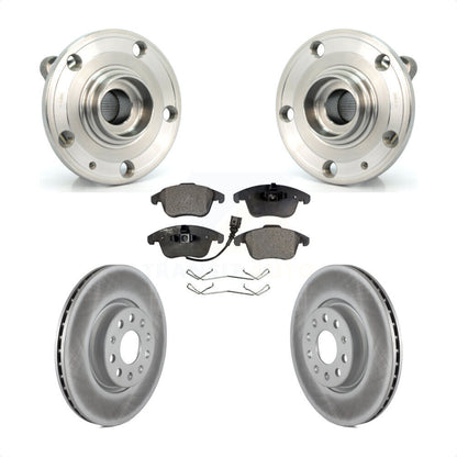 Kit de plaquettes de Rotor de frein, roulement de moyeu avant, pour Volkswagen Tiguan Passat Audi Q