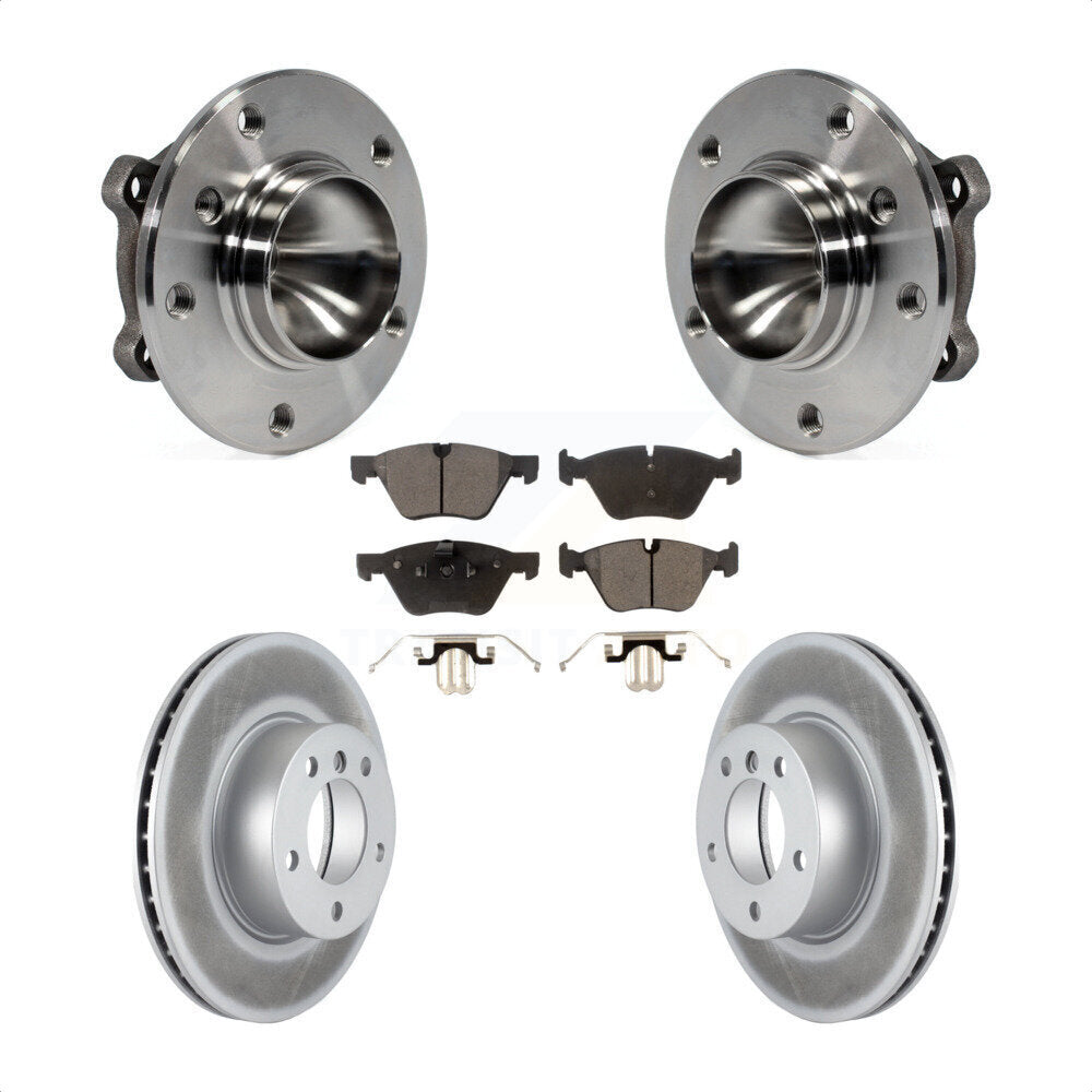 Kit de plaquettes de Rotor de frein, ensemble de roulements de moyeu avant, pour BMW 128i 328i 323i 325