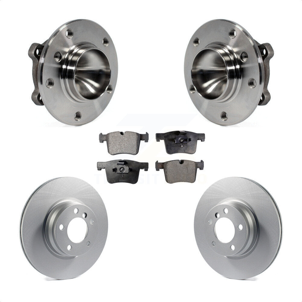 Kit de rotor et de plaquettes de frein revêtus de roulement de moyeu avant, pour berline BMW 328i 2012 avec 3.0