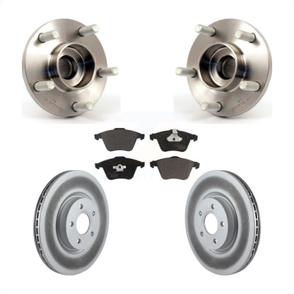 Ensemble de roulement de moyeu avant, Kit de plaquettes de frein à disque revêtues pour Volvo S40 V50 C7