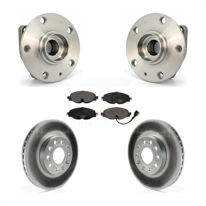 Kit de plaquettes de Rotor de frein, manteau de roulement de moyeu avant, pour Volkswagen Golf SportWagen e-Gol