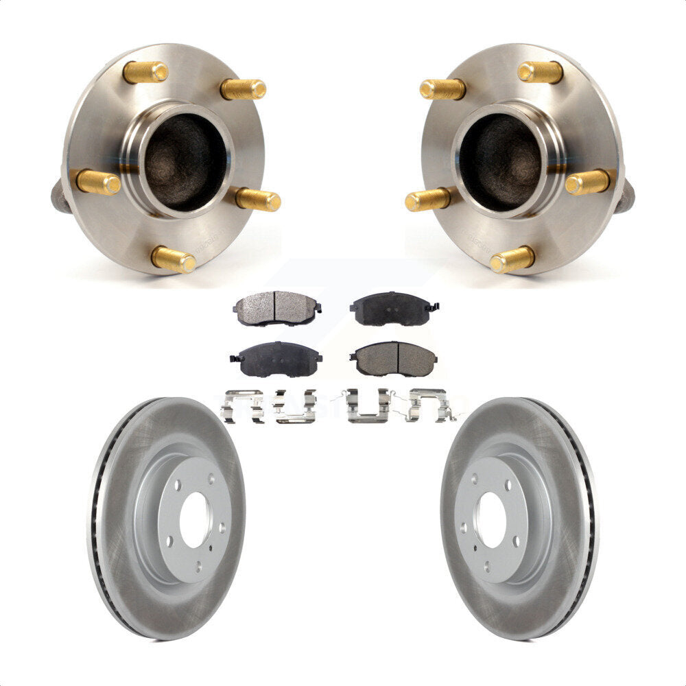 Kit de plaquettes de Rotor de frein, ensemble de roulements de moyeu avant, pour Nissan 350Z INFINITI G3