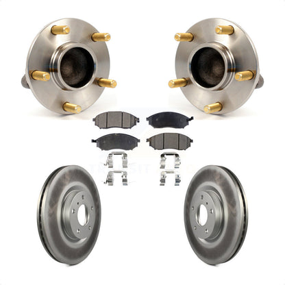 Kit de plaquettes de Rotor de frein, ensemble de roulements de moyeu avant, pour INFINITI G35 Nissan 350