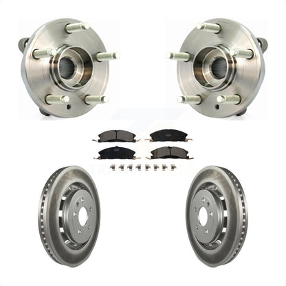 Kit de plaquettes de Rotor de frein, manteau de roulement de moyeu avant, pour Ford Flex Taurus Lincoln MKT MK