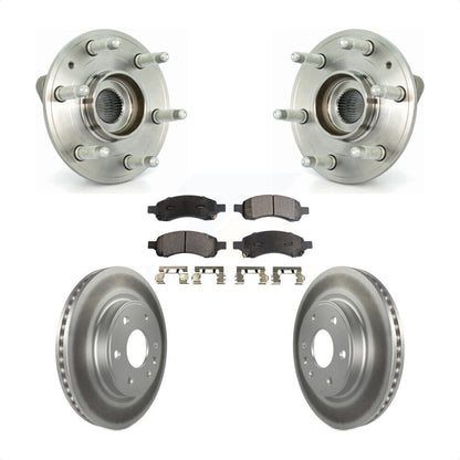 Kit de plaquettes de Rotor de frein, roulement de moyeu avant, pour GMC Acadia Buick autoclave Travers