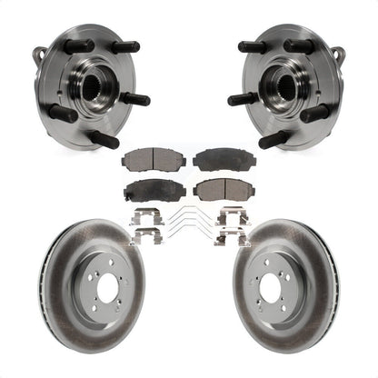 Kit de plaquettes de Rotor de frein, ensemble de roulements de moyeu avant, pour Honda Odysse 2011 – 2014