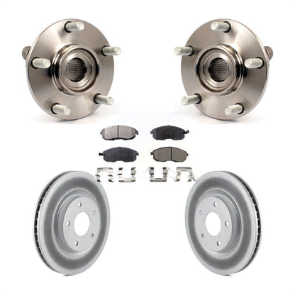 Kit de Rotor et plaquettes de frein revêtus de roulement de moyeu avant, pour Nissan Sentra SE-R avec 2.5