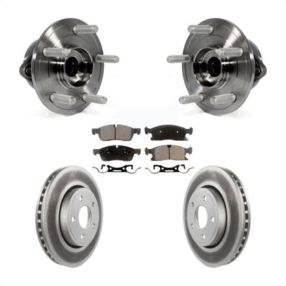 Kit de plaquettes de Rotor de frein, manteau de roulement de moyeu avant, pour Jeep Grand Cherokee Dodge Durang