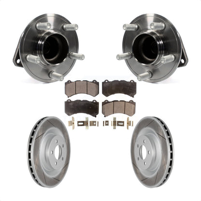 Kit de plaquettes de Rotor de frein, ensemble de roulements de moyeu avant, pour Dodge Challenger Charge
