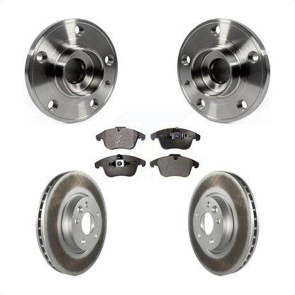 Kit de plaquettes de Rotor de frein à disque revêtu de roulement de moyeu avant, pour Volvo XC70 S60 V60 S80 V7