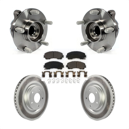 Kit de plaquettes de Rotor de frein à disque enduit de roulement de moyeu avant pour INFINITI Q50 QX50 Q60 RW