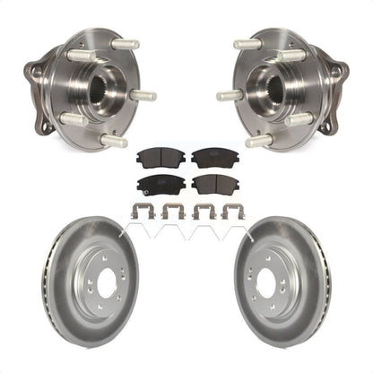 Kit de Rotor et de plaquettes de frein enduits de roulement de moyeu avant, pour Hyundai Tucson Kia Sportag
