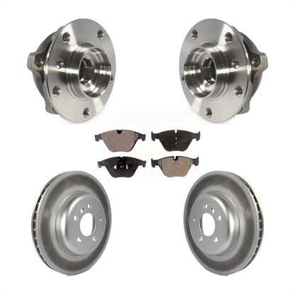 Kit de plaquettes de Rotor de frein enduites de roulement de moyeu avant, pour BMW 535i xDrive 535d 640i Gra