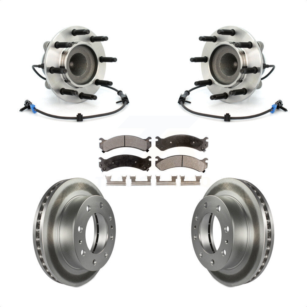 Kit de plaquettes de Rotor de frein, roulement de moyeu avant, pour Chevrolet GMC Express 2500 Savan