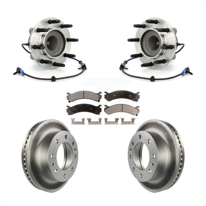 Kit de plaquettes de Rotor de frein, roulement de moyeu avant, pour Chevrolet Express 4500 GMC Savan