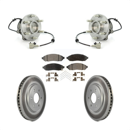 Kit de plaquettes de Rotor de frein, roulement de moyeu avant, pour Nissan Frontier Pathfinder Xterr