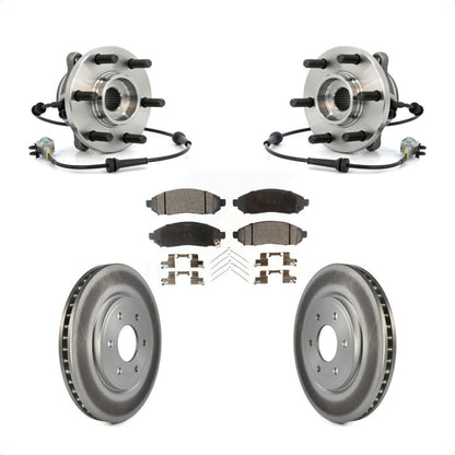 Kit de plaquettes de Rotor de frein, roulement de moyeu avant, pour Nissan Frontier Pathfinder Xterr