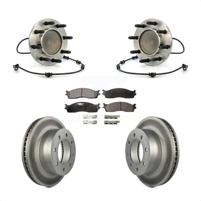 Kit de plaquettes de Rotor de frein, roulement de moyeu avant, pour Dodge Ram 2003 2005 2500 3500 RW