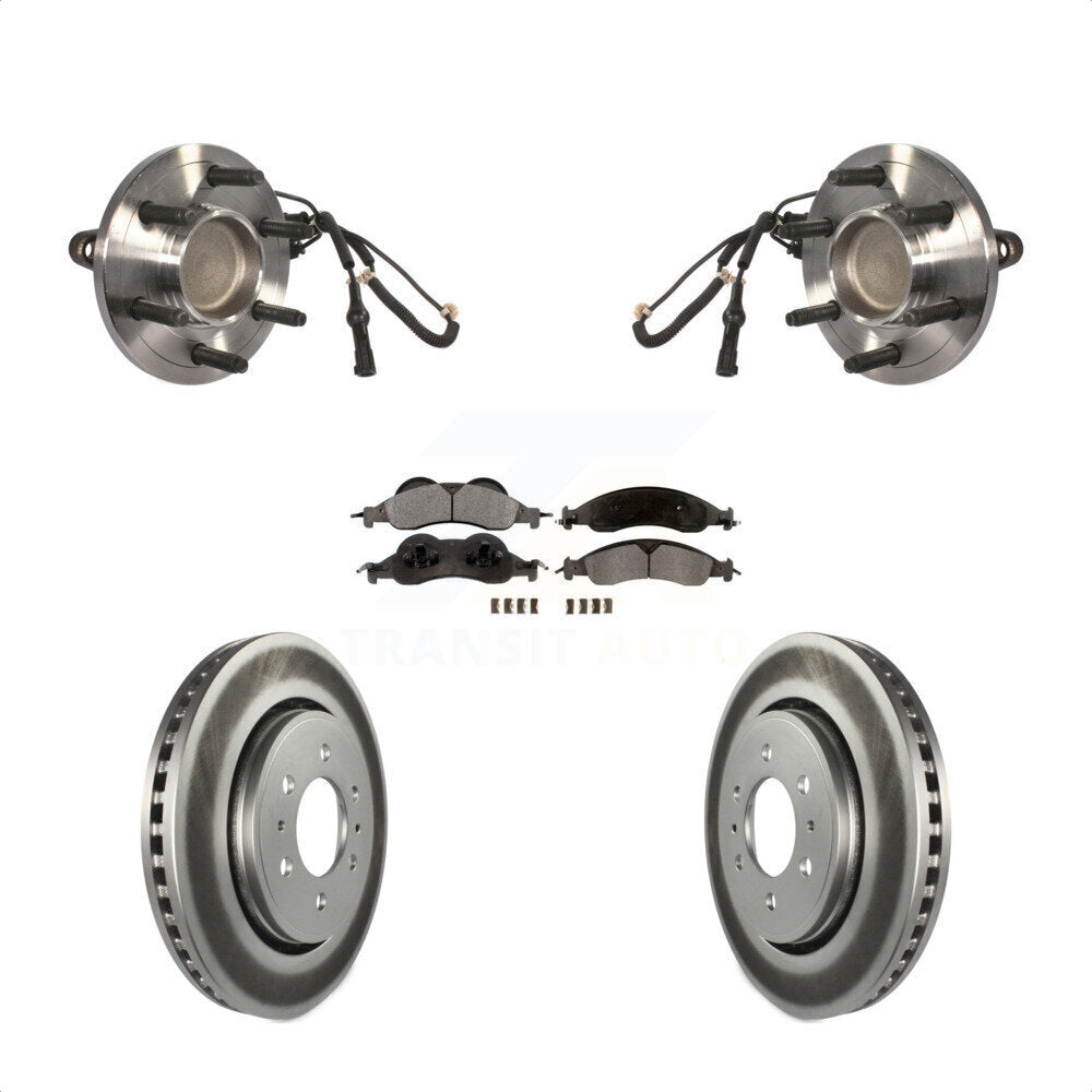 Kit de plaquettes de Rotor de frein, roulement de moyeu avant, pour Ford Expedition Lincoln Navigato