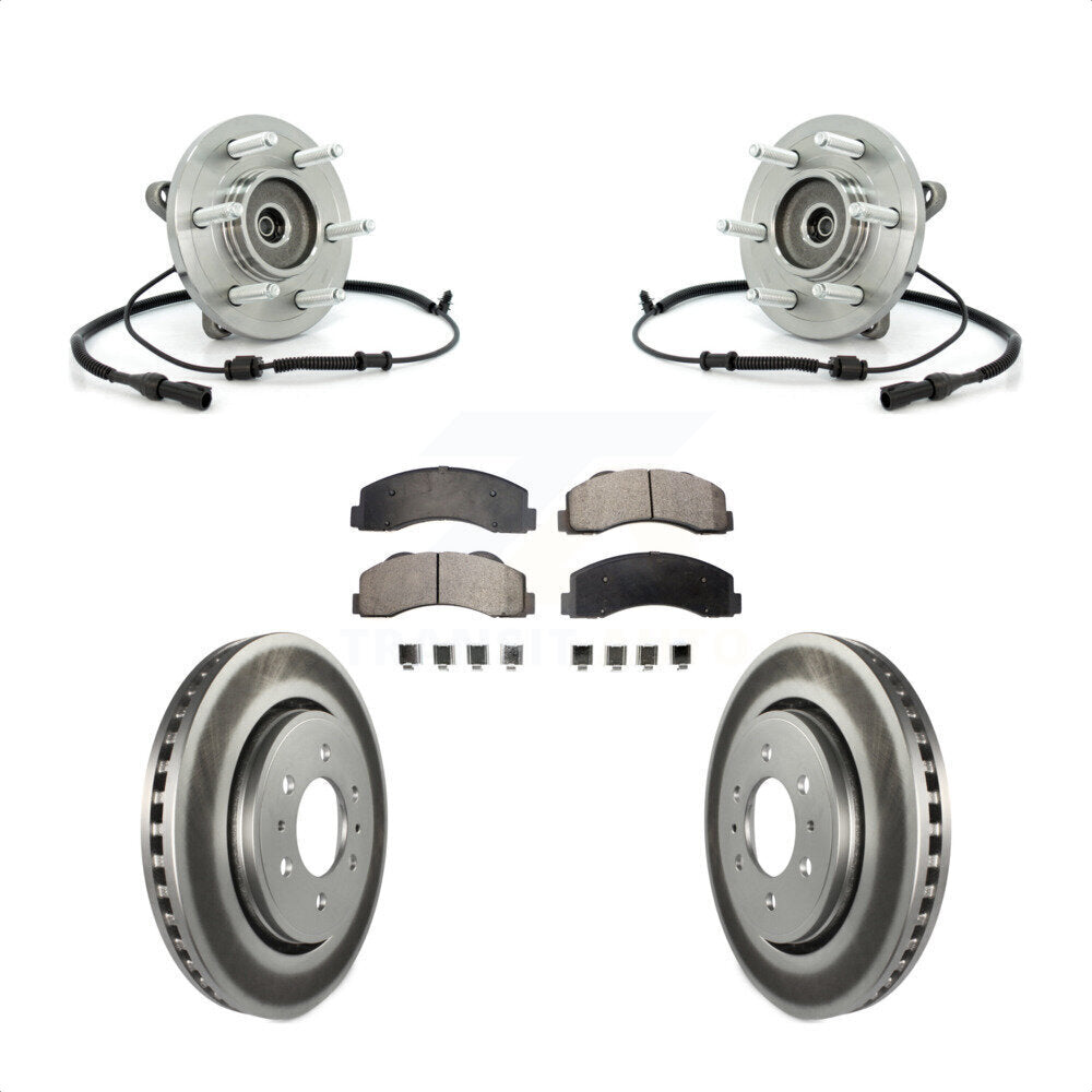 Kit de plaquettes de Rotor de frein, roulement de moyeu avant, pour Ford Expedition Lincoln Navigato