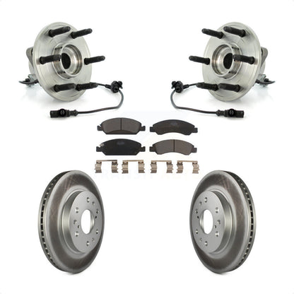 Kit de plaquettes de Rotor de frein enduit de roulement de moyeu avant, pour Chevrolet GMC Sierra 1500 Taho