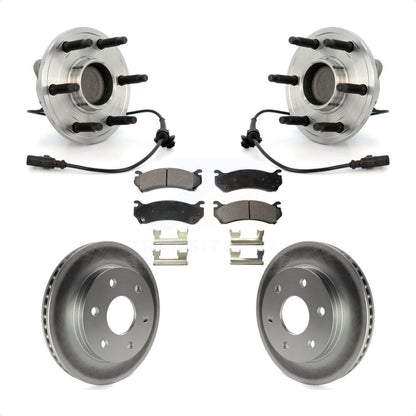 Kit de plaquettes de Rotor de frein, ensemble de roulements de moyeu avant, pour Chevrolet Silverado 150